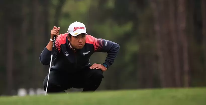 マスターズの2日目を終えて2位タイにつけた松山英樹