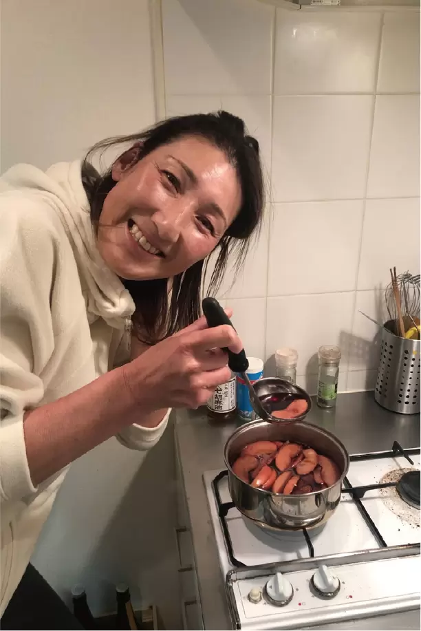 最近はホットワイン作りにハマってます。とっても飲みやすいですよ～（笑）。