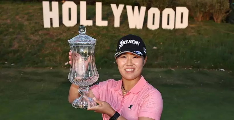 米国女子ツアーのDIOインプラントLAオープンで優勝を果たした畑岡奈紗（写真／getty images）
