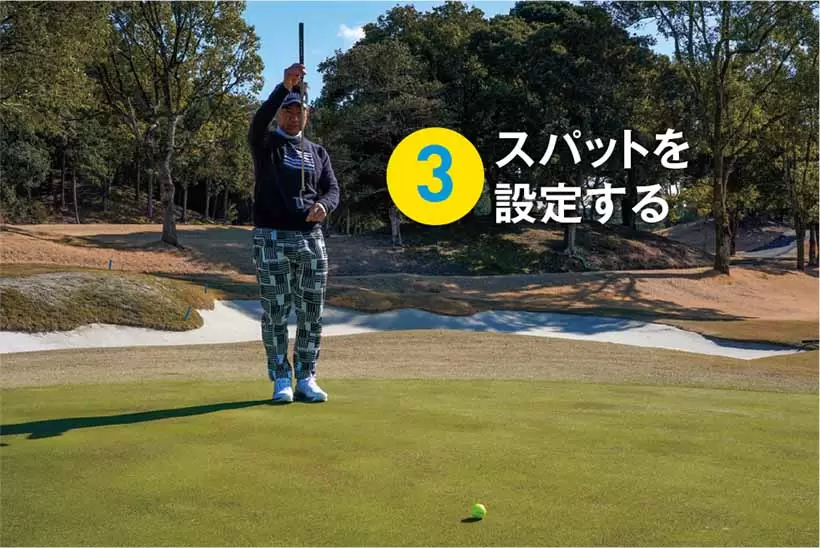 スパットを設定する