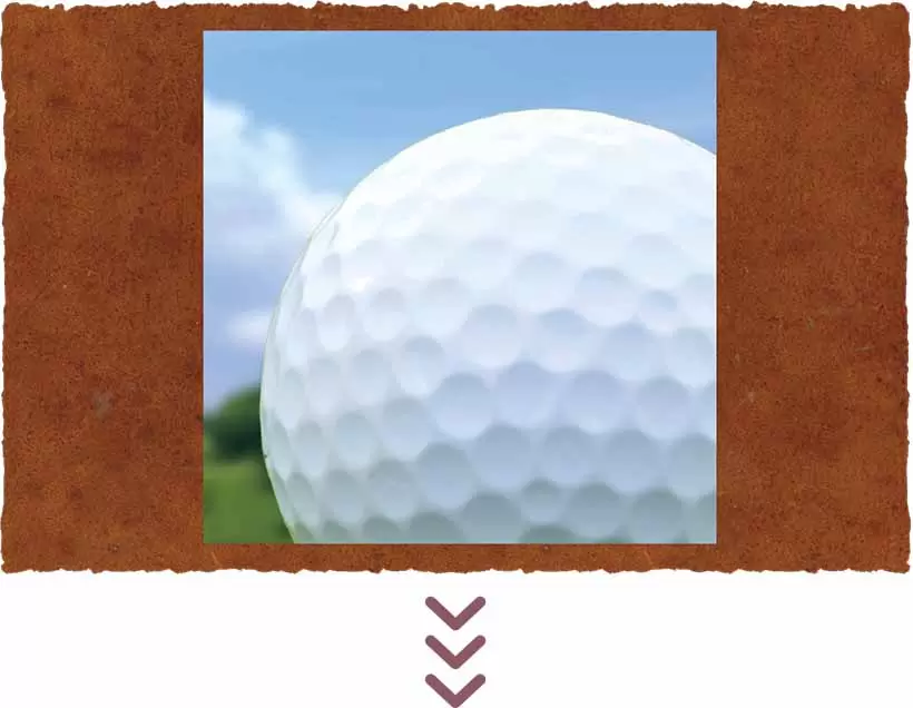 数量だけでなく大きさや形状、配列で弾道のデザインに影響