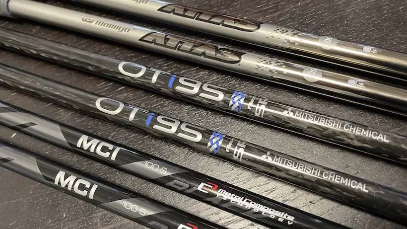 アイアン用カーボンシャフト