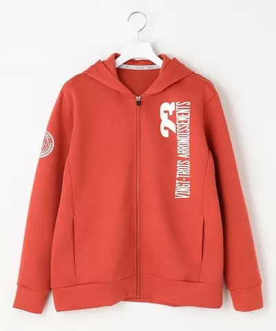 23区ゴルフ カラーダンボール フーディパーカー