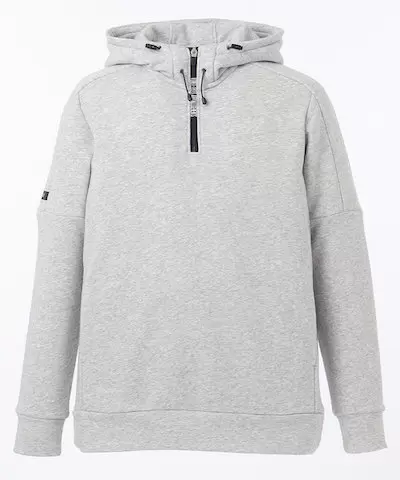 23区ゴルフ 【MEN】ストレッチライト裏毛 ハーフジップ パーカー