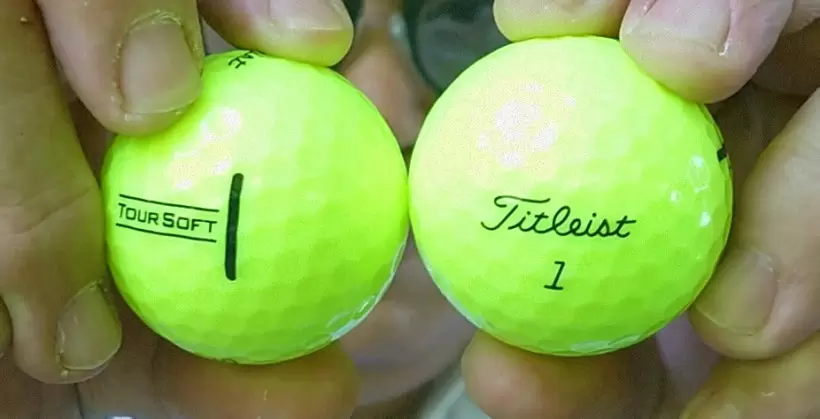 タイトリストの『TOUR SOFT ボール』