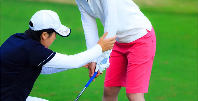 ゴルフ,レッスン