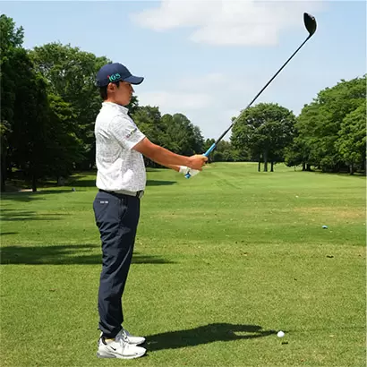 伊藤有志,アドレス,姿勢