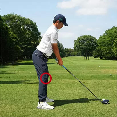 伊藤有志,アドレス,姿勢