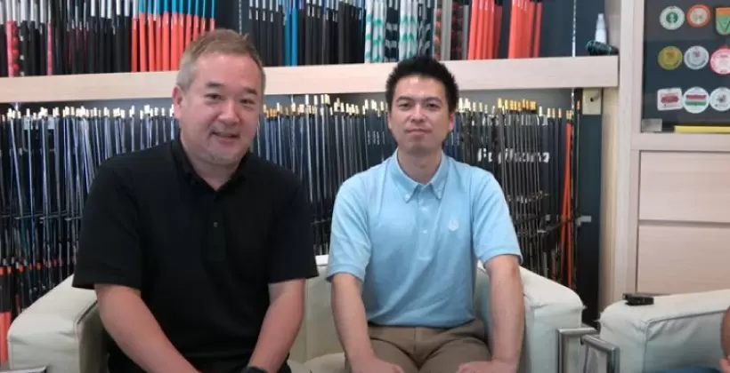 大蔵ゴルフスタジオ,市川氏（左）,金子氏