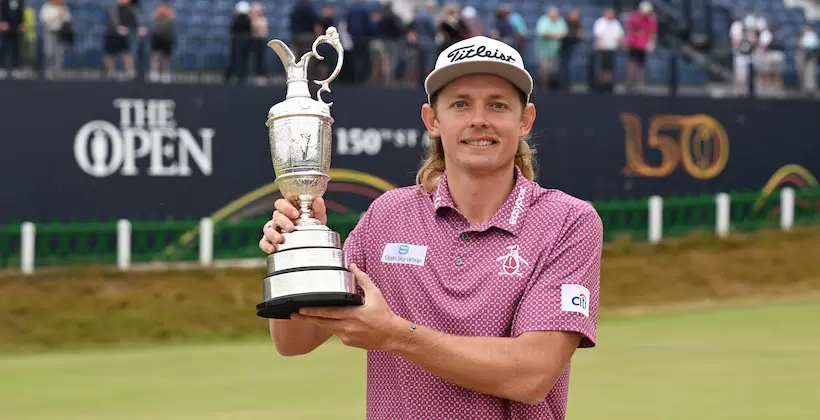 優勝したキャメロン・スミス