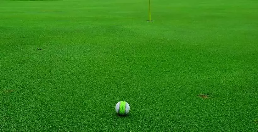 ツアーレスポンス ストライプ ボール,グリーン