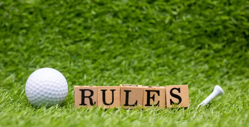 ゴルフ,ルール