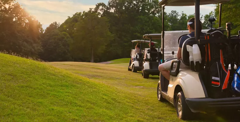 ゴルフ場,ゴルフカート
