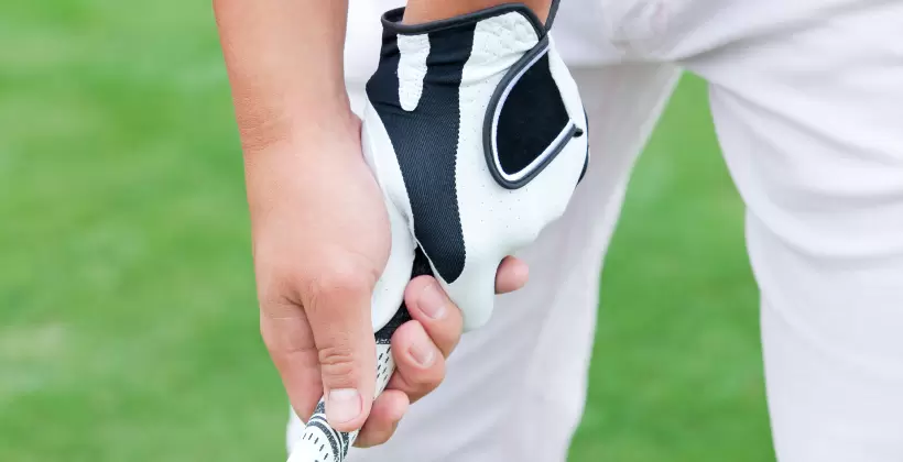 ゴルフ,グリップ握り方