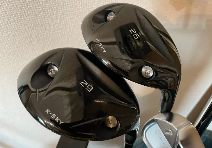 26度と29度のユーティリティ