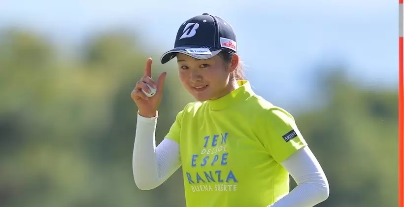 日本女子プロゴルフ選手権で史上最年少優勝を果たした川崎春花