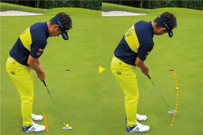 曲がるラインの攻略法,藤田寛之