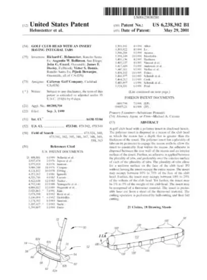 米国でのパテント