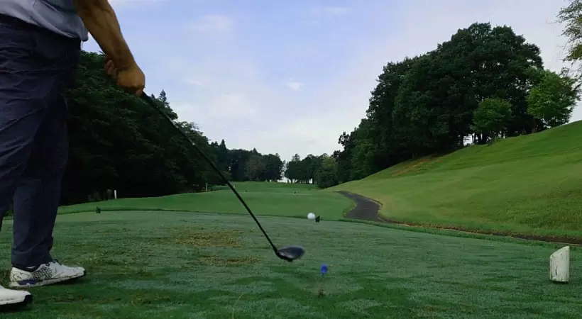篠原嗣典氏のスイングショット