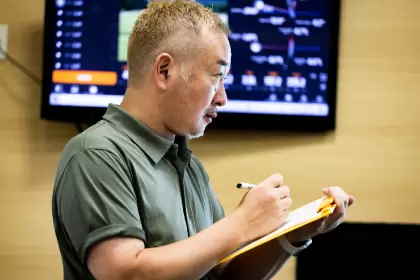 大蔵ゴルフスタジオの代表でフィッターの市川氏