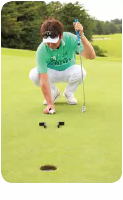 多機能パット練習器『Aim Putt』