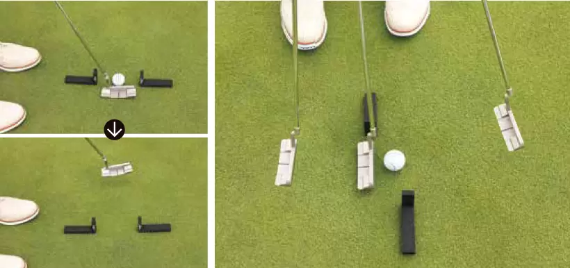 多機能パット練習器『Aim Putt』