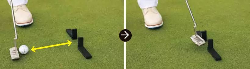 多機能パット練習器『Aim Putt』