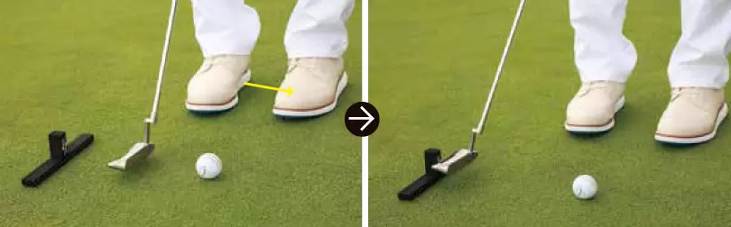 多機能パット練習器『Aim Putt』