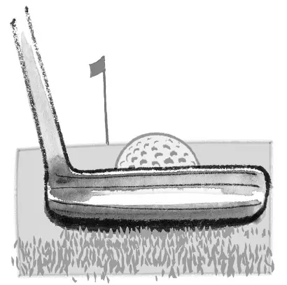 ゴルフ,イラスト