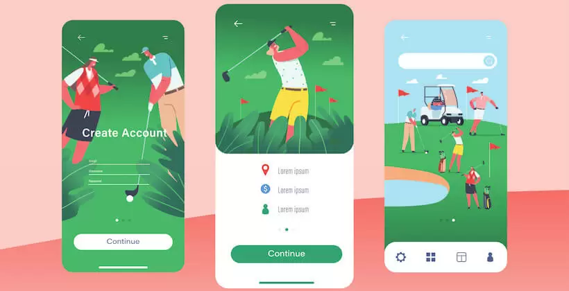 ゴルフゲームアプリ