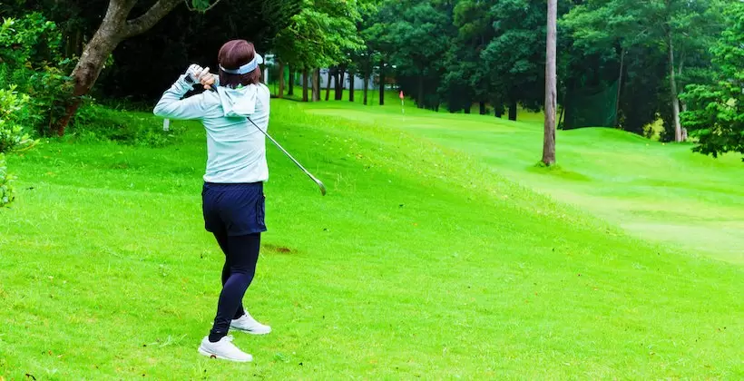 レディース用ゴルフレインウェア