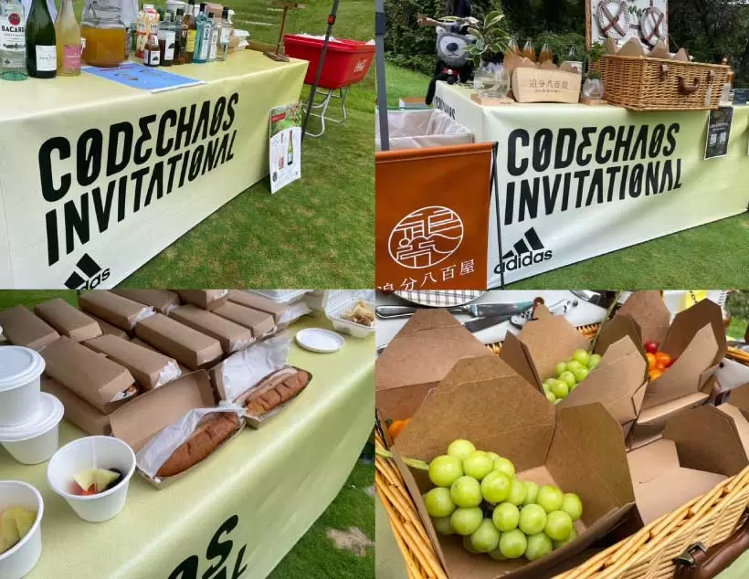 ドリンクは地元を応援するもの多数