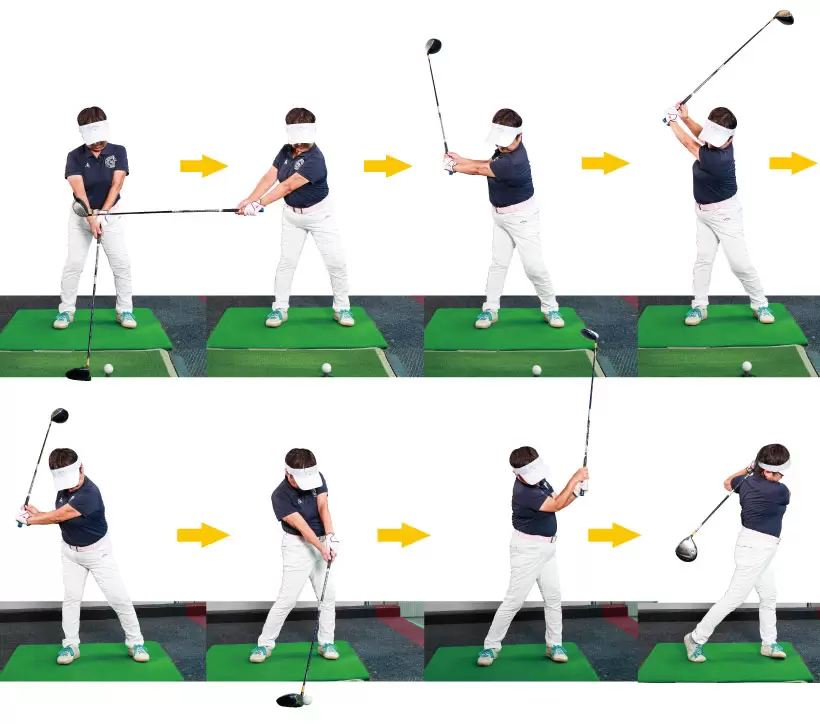 伊藤さんのドライバーショット
