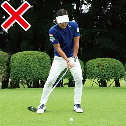 大西翔太コーチ,フェース面をきちんと当てようとすると、かえってボールがつかまりにくい。