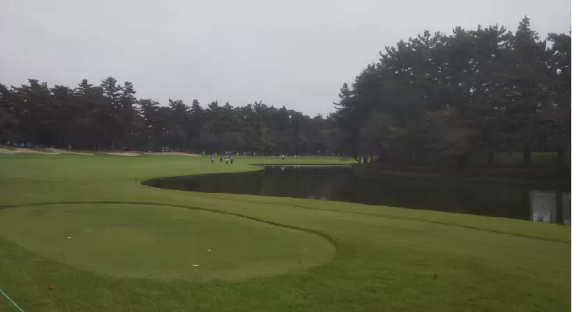 ZOZO CHAMPIONSHIP,6番ホールの前方