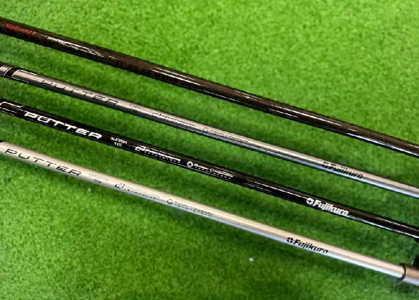 パター用のシャフト