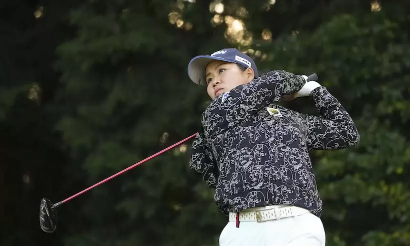 今季初めて国内ツアーに出場した畑岡奈紗