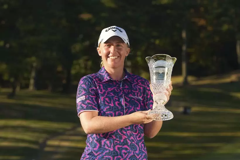 TOTOジャパンクラシックで優勝を果たしたジェマ・ドライバーグ