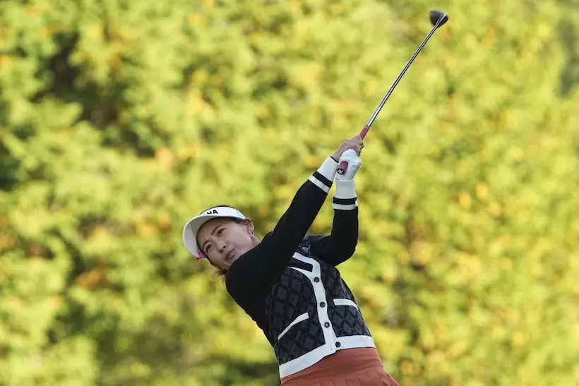 TOTOジャパンクラシックで2位に入った永井花奈