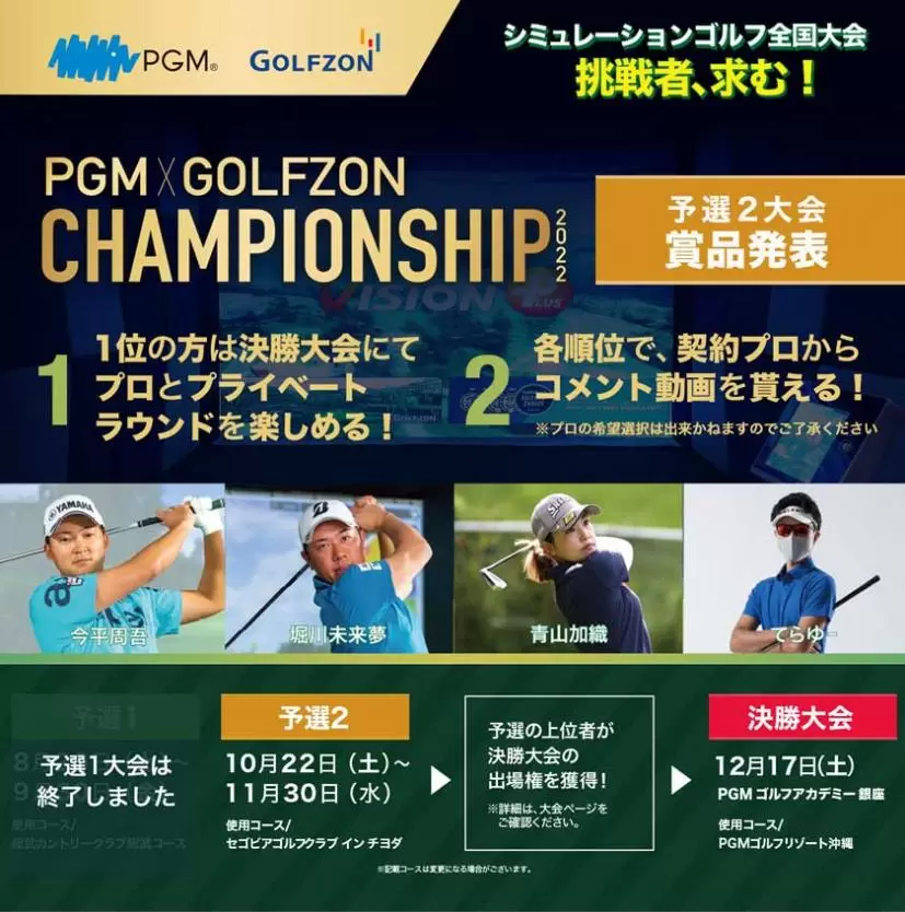 TEAM GOLFZONの堀川未来夢が「マイナビABCチャンピオンシップゴルフトーナメント」優勝！