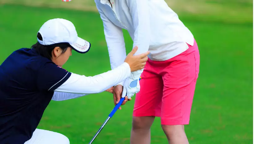 ゴルフ,レッスン