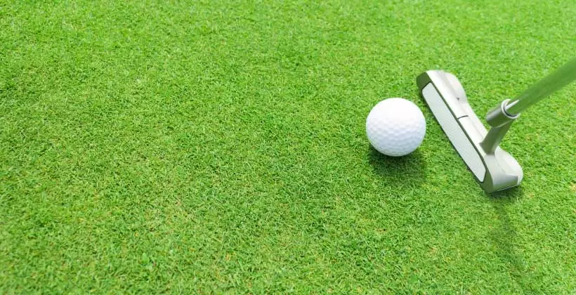 パター,ゴルフボール