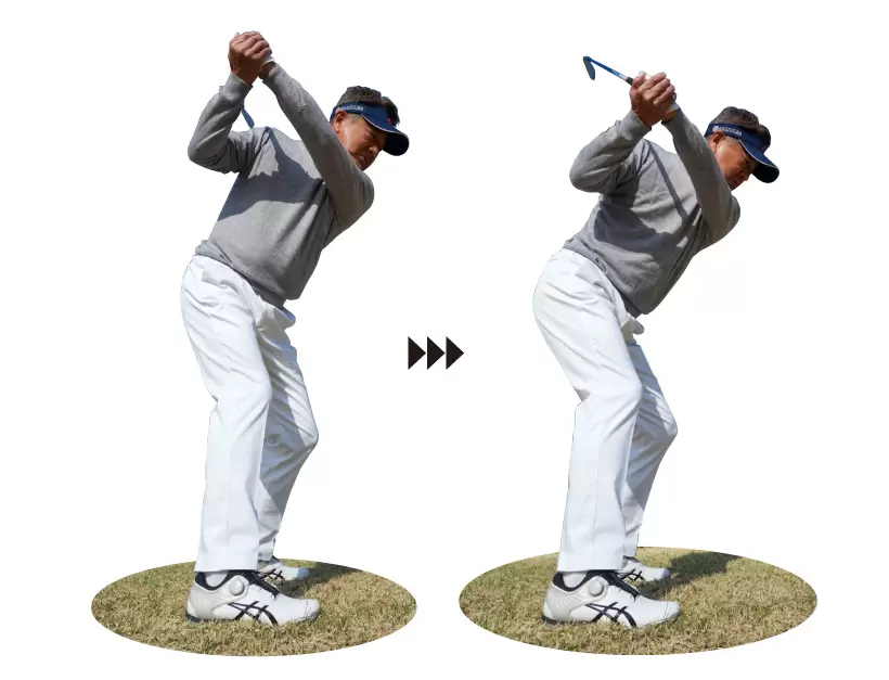 光山富雄さんスイング