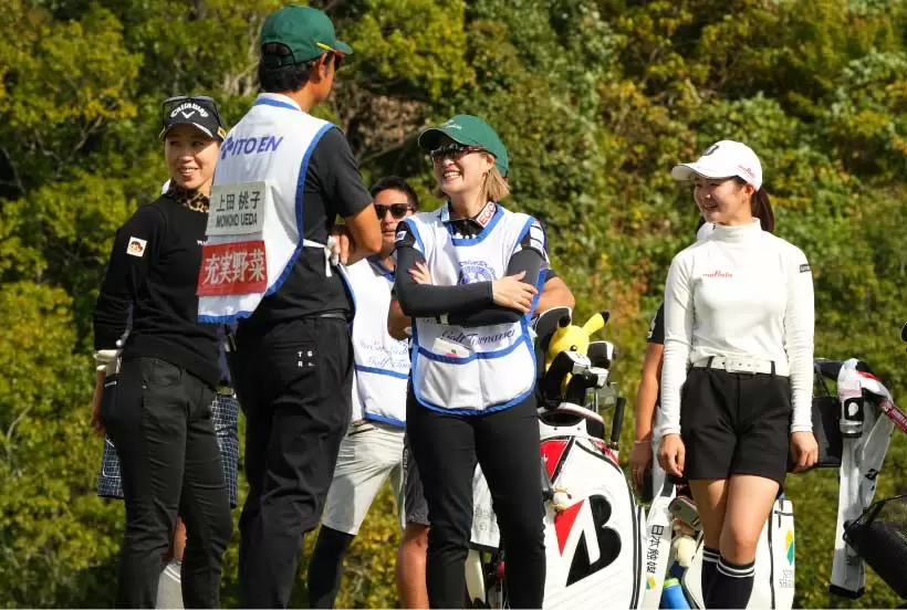 盛り上がる女子プロたち