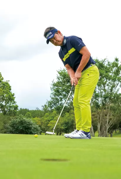 藤田寛之パッティング