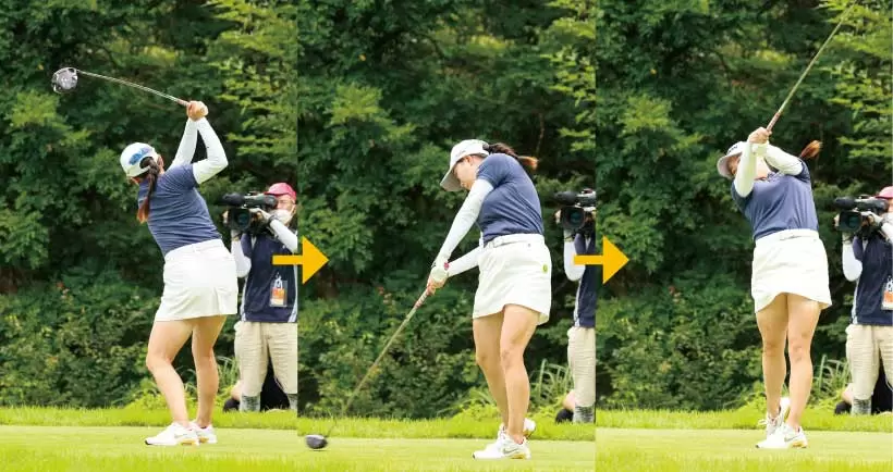 勝みなみ,スイング