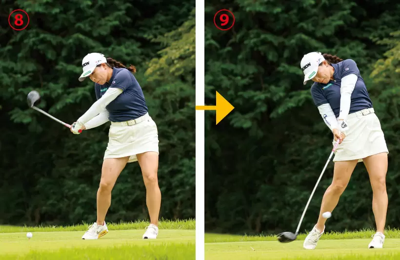 勝みなみ,スイング