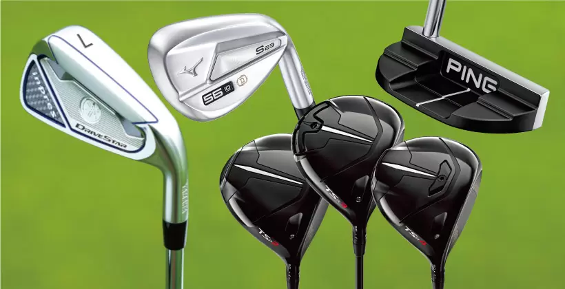 TSRシリーズドライバー,ピン2023パター,インプレスドライブスターアイアン,S23ウェッジ