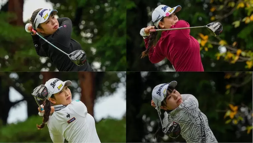 女子ツアーで4週連続Vを達成して、一気に注目された