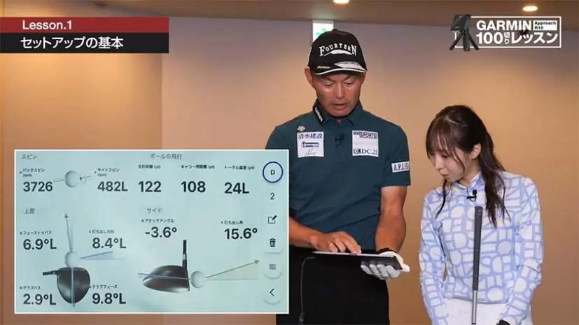 オフシーズンの練習の参考に！Garmin Golf「Garmin 100切りレッスン」テーマの動画を公開中